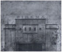 Cinema 01 2015, etching and aquatint, edition of 20. Hand signed and numbered by the artist. Printed on Hahnemühle paper 350 gsm. Plate size cm 49×58, paper size cm 75×80